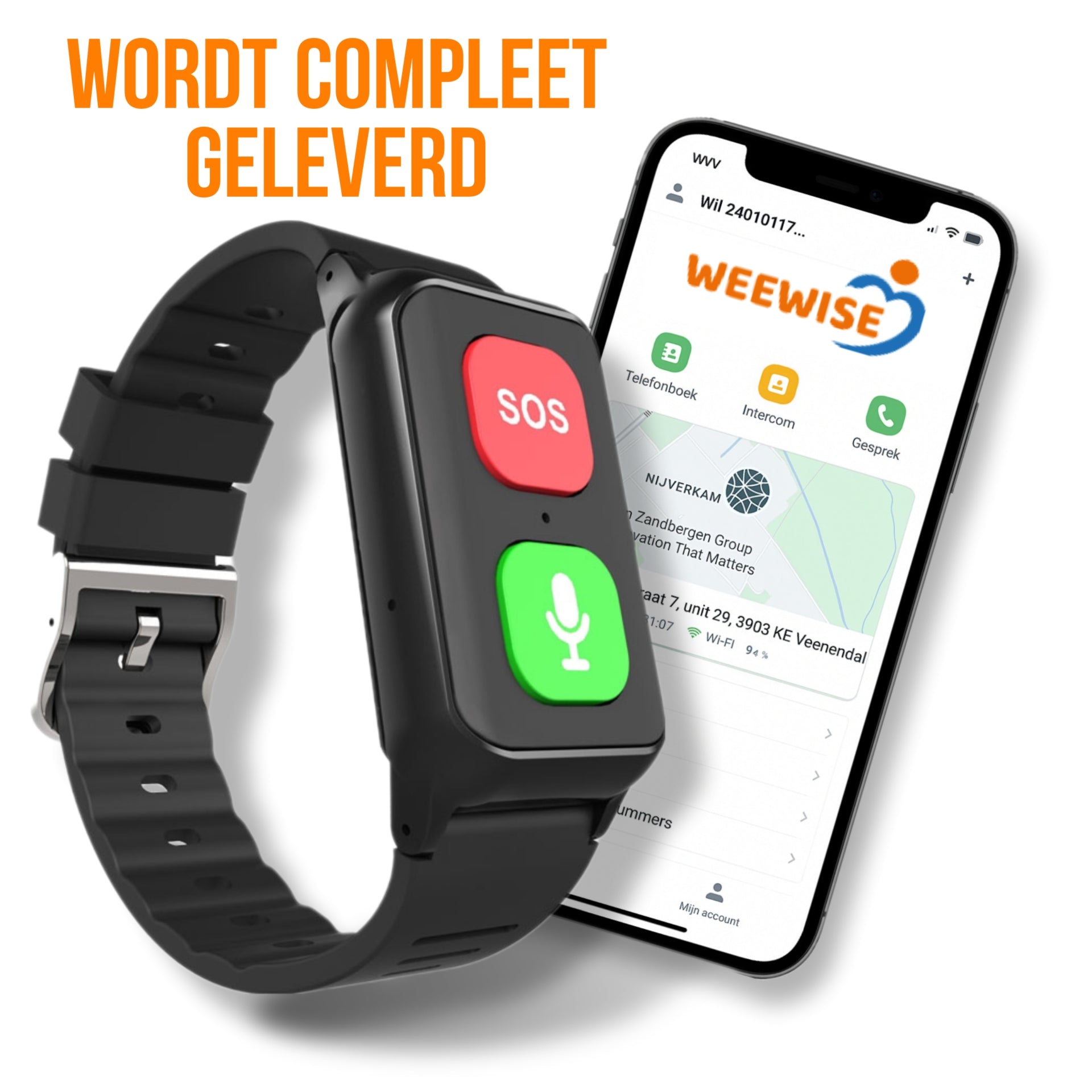 Weewise WS69 senior smartwatch
