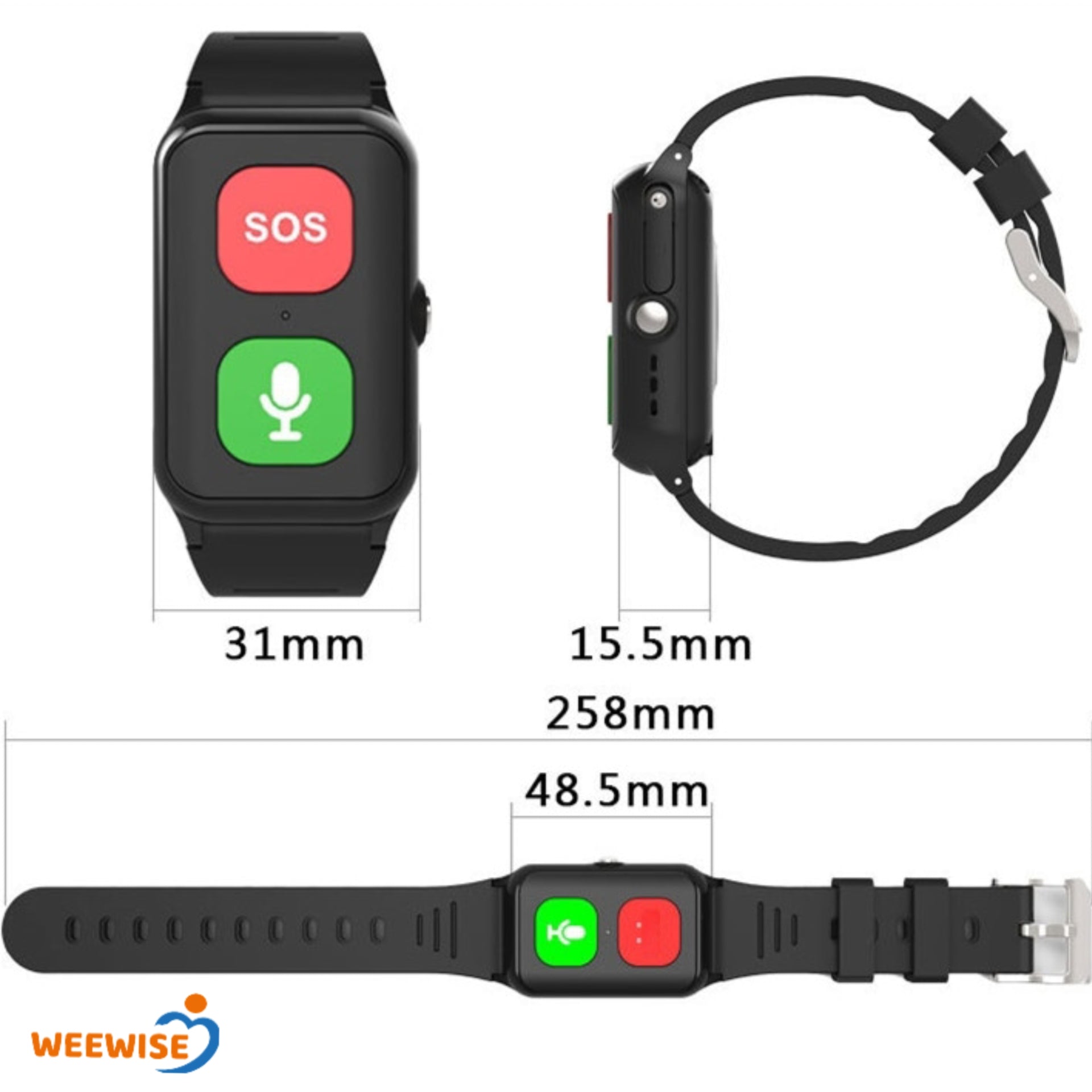 Weewise WS69 senior smartwatch
