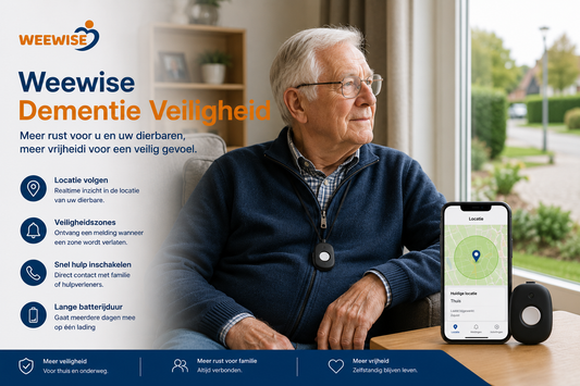 Weewise Dementie Veiligheid: meer rust en veiligheid voor ouderen en familie