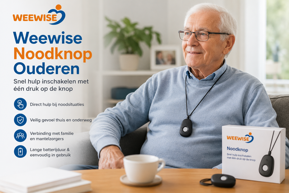 Weewise Noodknop Ouderen: snel hulp inschakelen met één druk op de knop