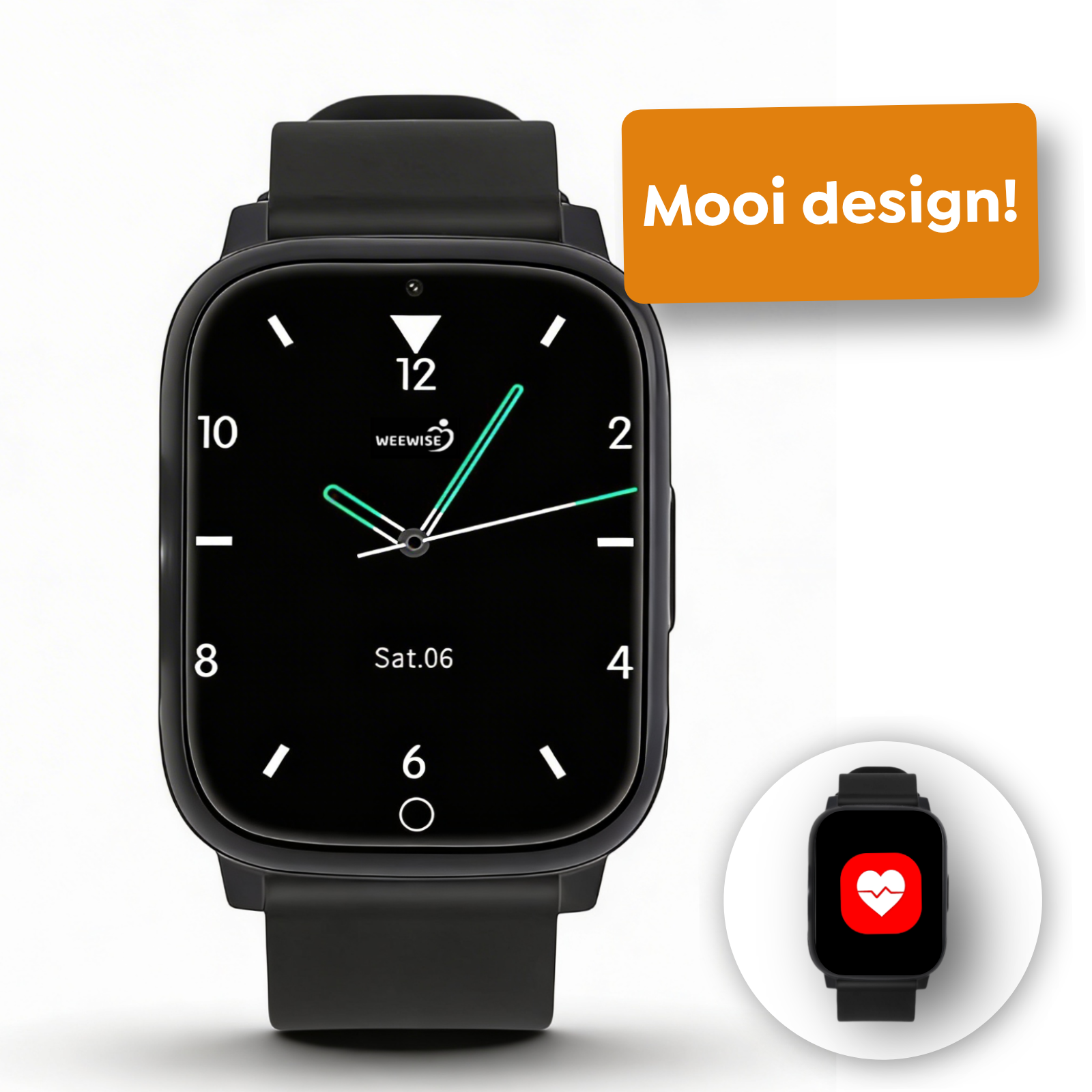 Weewise GPS Horloge WS82 met valdetectie en alarmknop