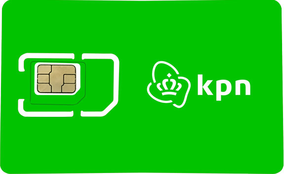 Carte SIM prépayée KPN TWV 10 € prépayée