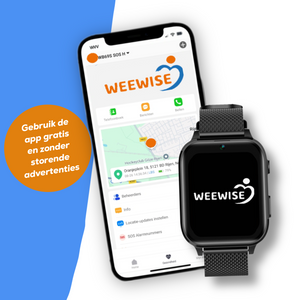Weewise W5 gps kindersmartwatch