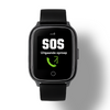 Weewise WS34 senior smartwatch - Zwart