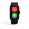 Weewise WS69 senior smartwatch - Zwart